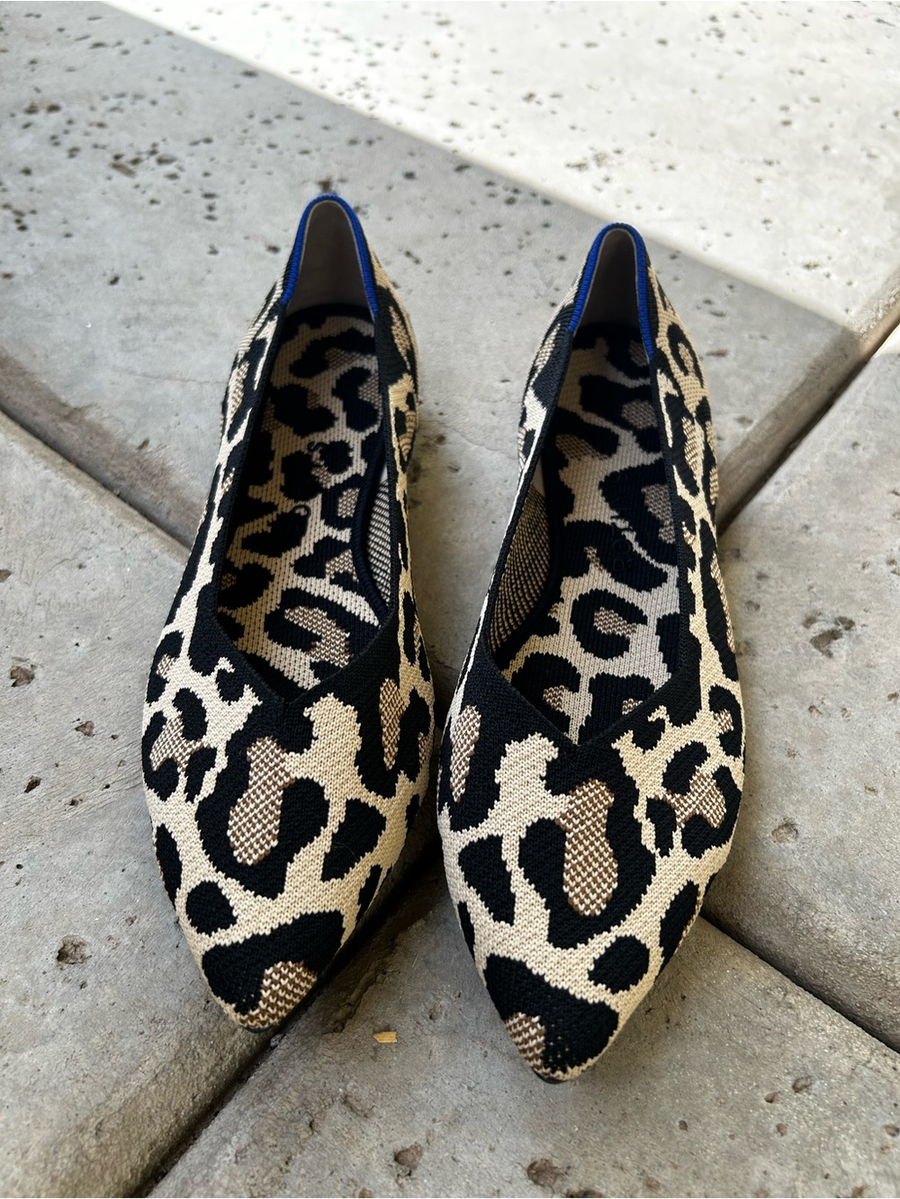 Rothy’s Leopard The Point II Flat 11.5